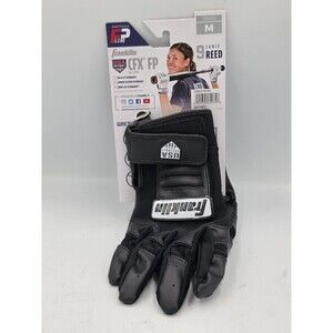 Franklin CFX FP Hi-Lite Women's M Black Leather Softball Gloves USA Softball